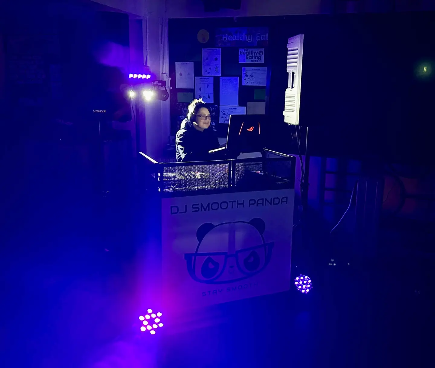 DJ Smooth Panda performing live